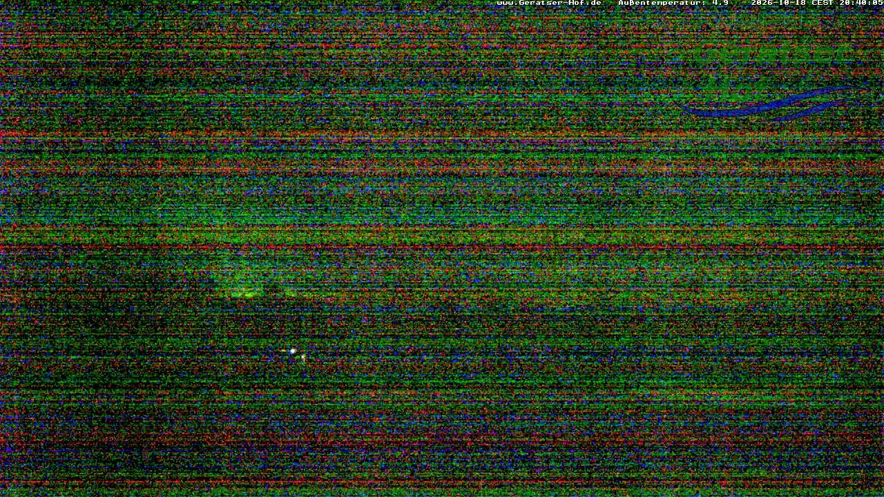 Archiv Foto Webcam Blick vom Geratser Hof auf die Niedersonthofener Seen