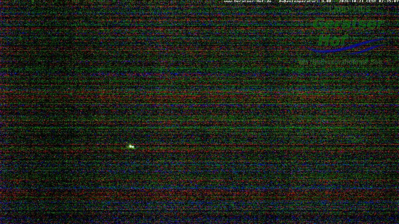 Archiv Foto Webcam Blick vom Geratser Hof auf die Niedersonthofener Seen