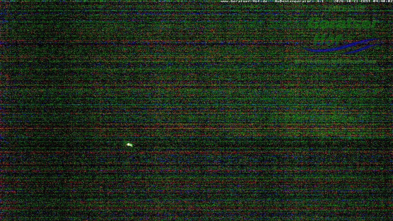 Archiv Foto Webcam Blick vom Geratser Hof auf die Niedersonthofener Seen