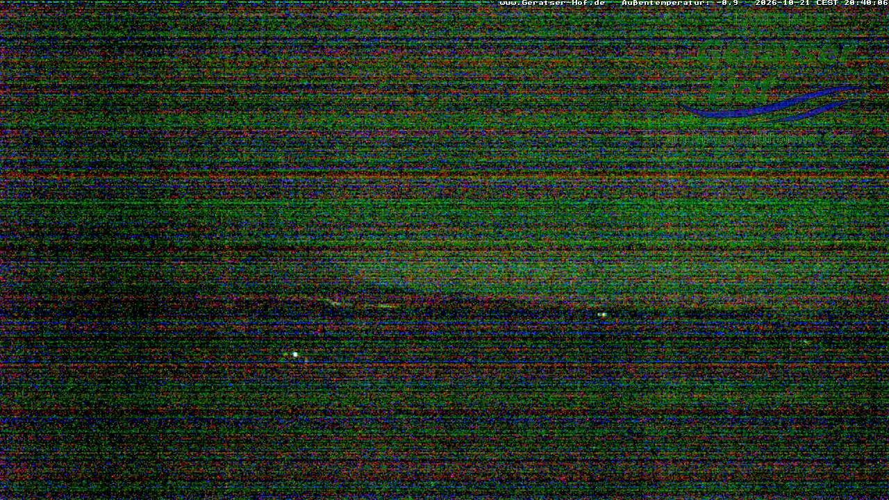 Archiv Foto Webcam Blick vom Geratser Hof auf die Niedersonthofener Seen
