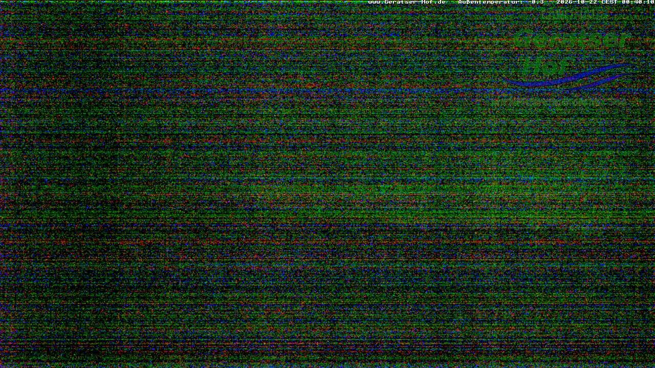 Archiv Foto Webcam Blick vom Geratser Hof auf die Niedersonthofener Seen
