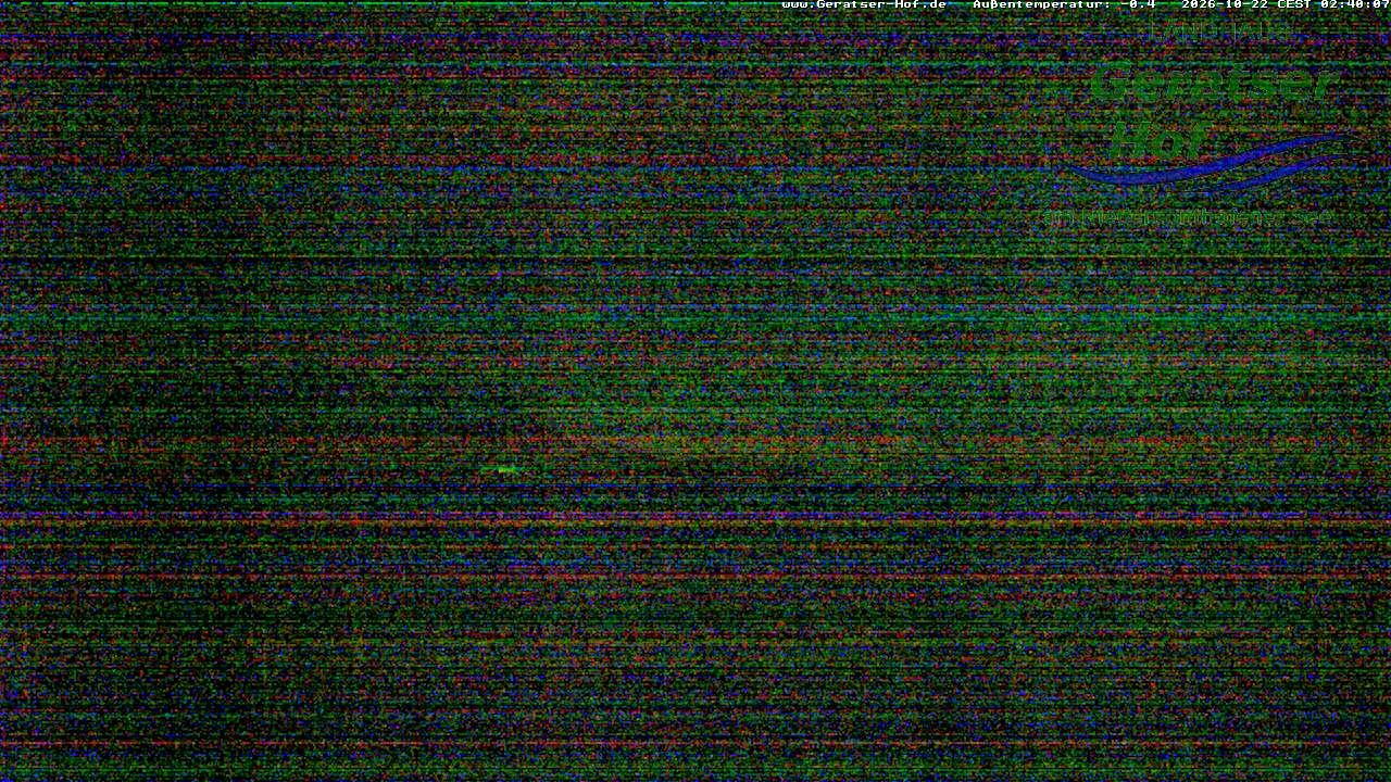 Archiv Foto Webcam Blick vom Geratser Hof auf die Niedersonthofener Seen
