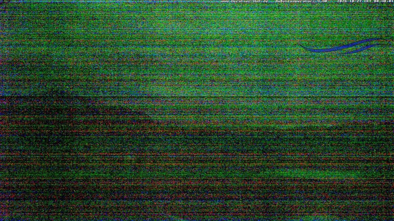 Archiv Foto Webcam Blick vom Geratser Hof auf die Niedersonthofener Seen