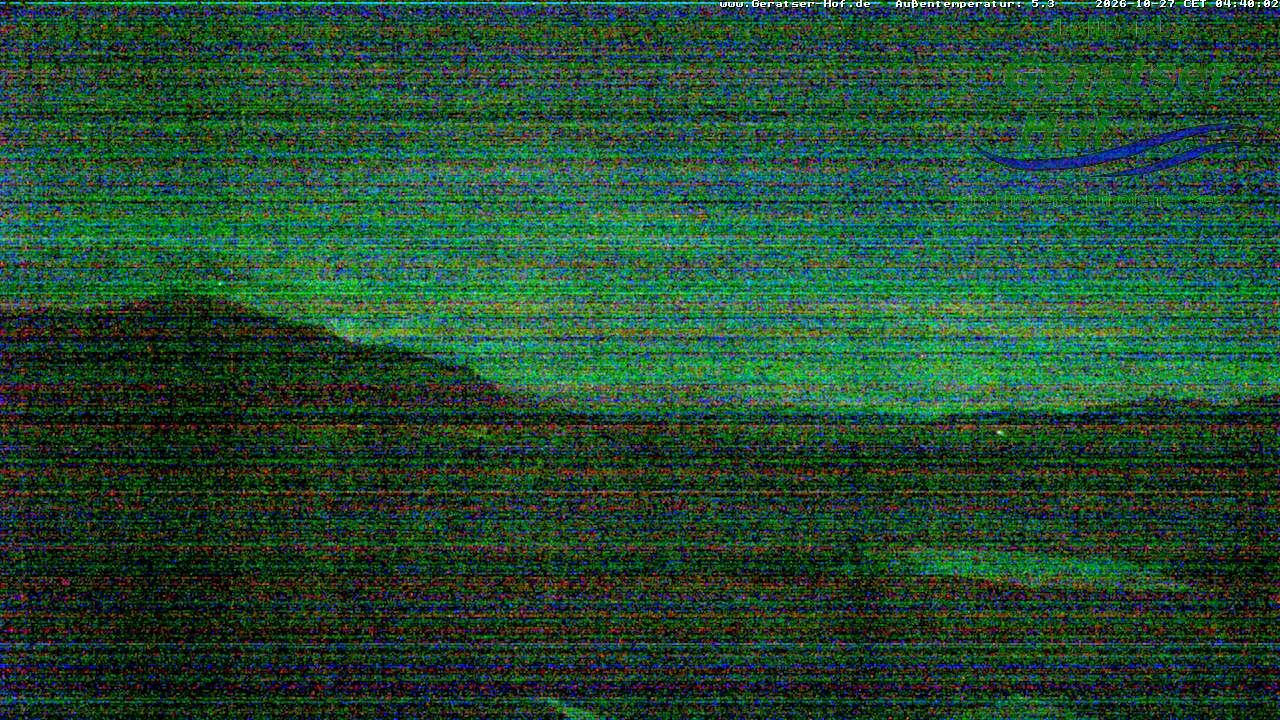 Archiv Foto Webcam Blick vom Geratser Hof auf die Niedersonthofener Seen