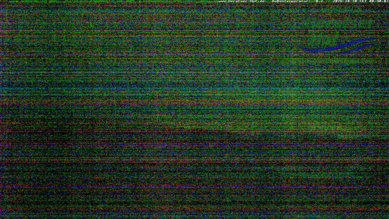 Archiv Foto Webcam Blick vom Geratser Hof auf die Niedersonthofener Seen