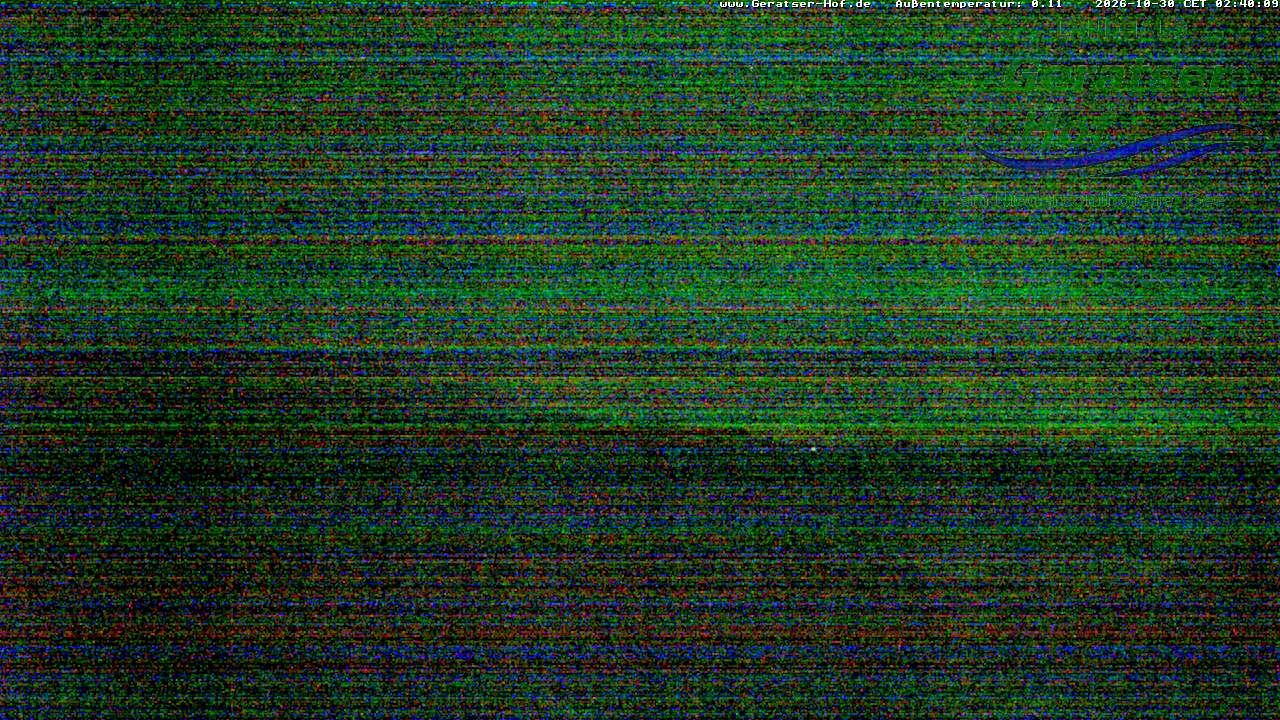 Archiv Foto Webcam Blick vom Geratser Hof auf die Niedersonthofener Seen