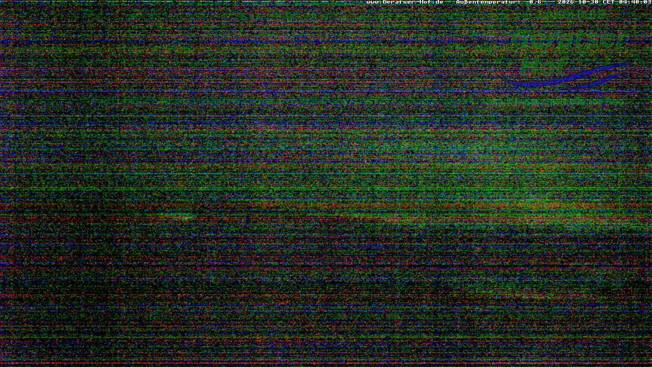 Archiv Foto Webcam Blick vom Geratser Hof auf die Niedersonthofener Seen