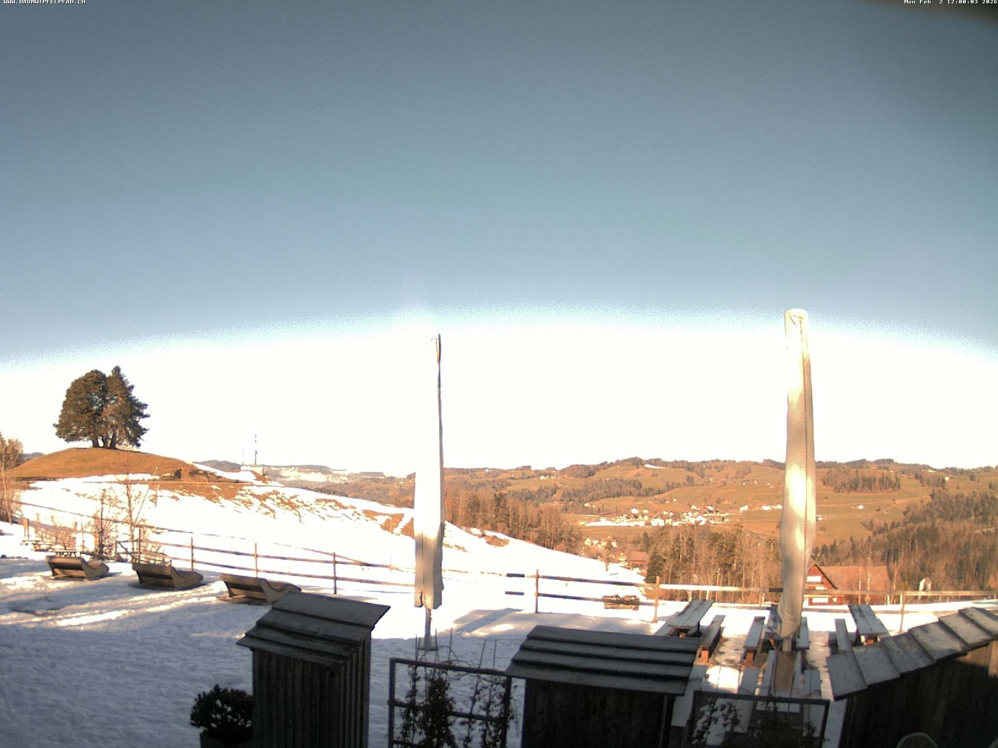 Archiv Foto Webcam Baumwipfelpfad Neckertal