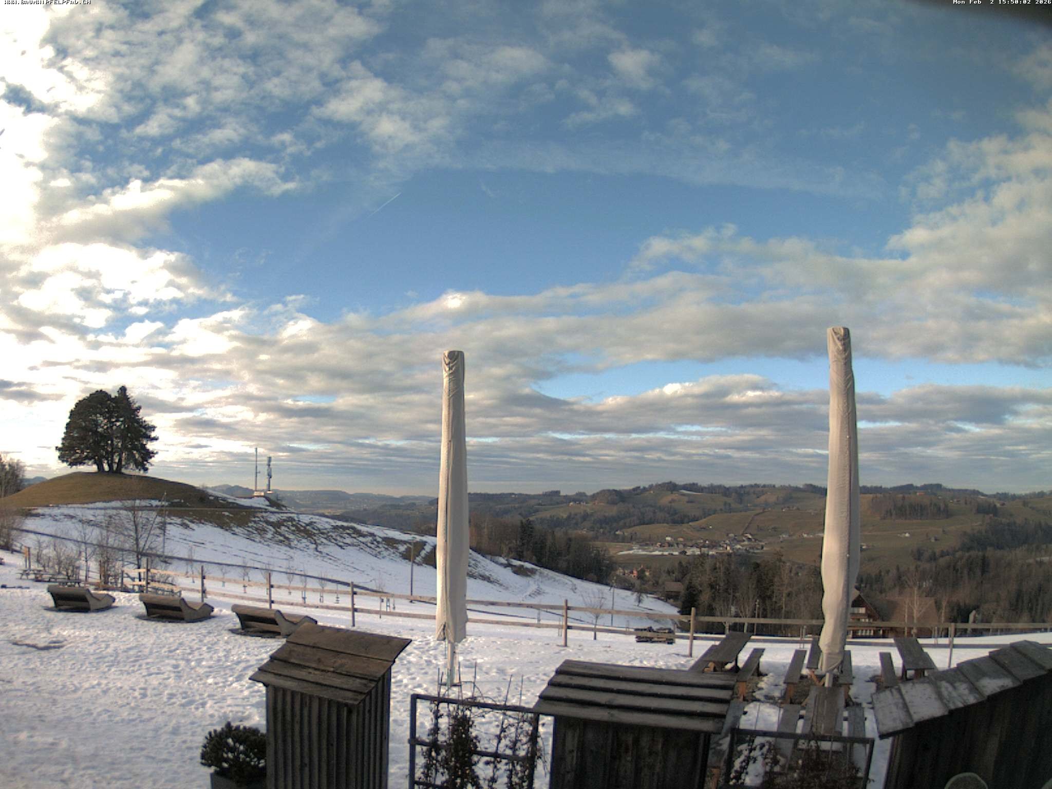 Archiv Foto Webcam Baumwipfelpfad Neckertal