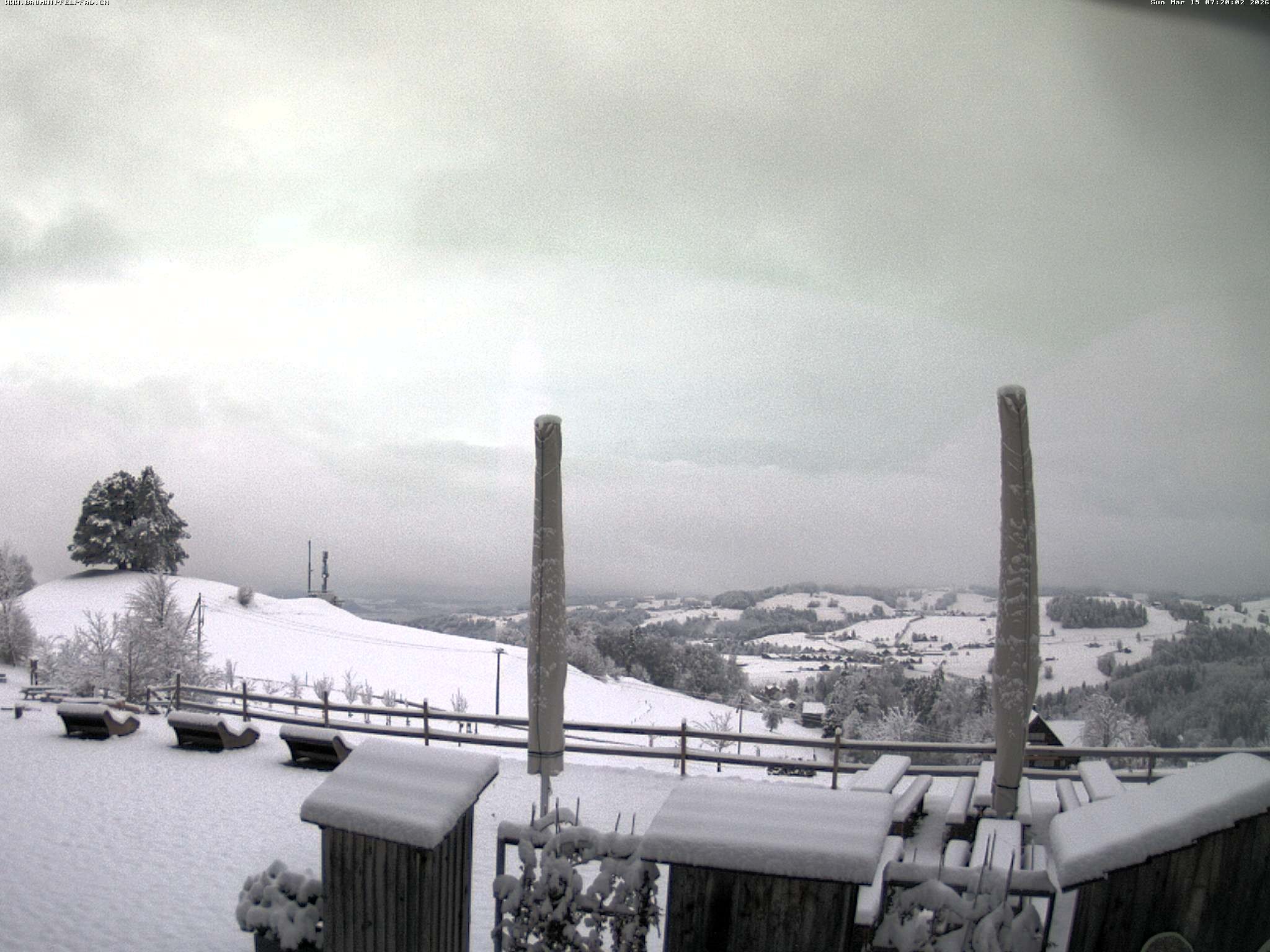 Archiv Foto Webcam Baumwipfelpfad Neckertal