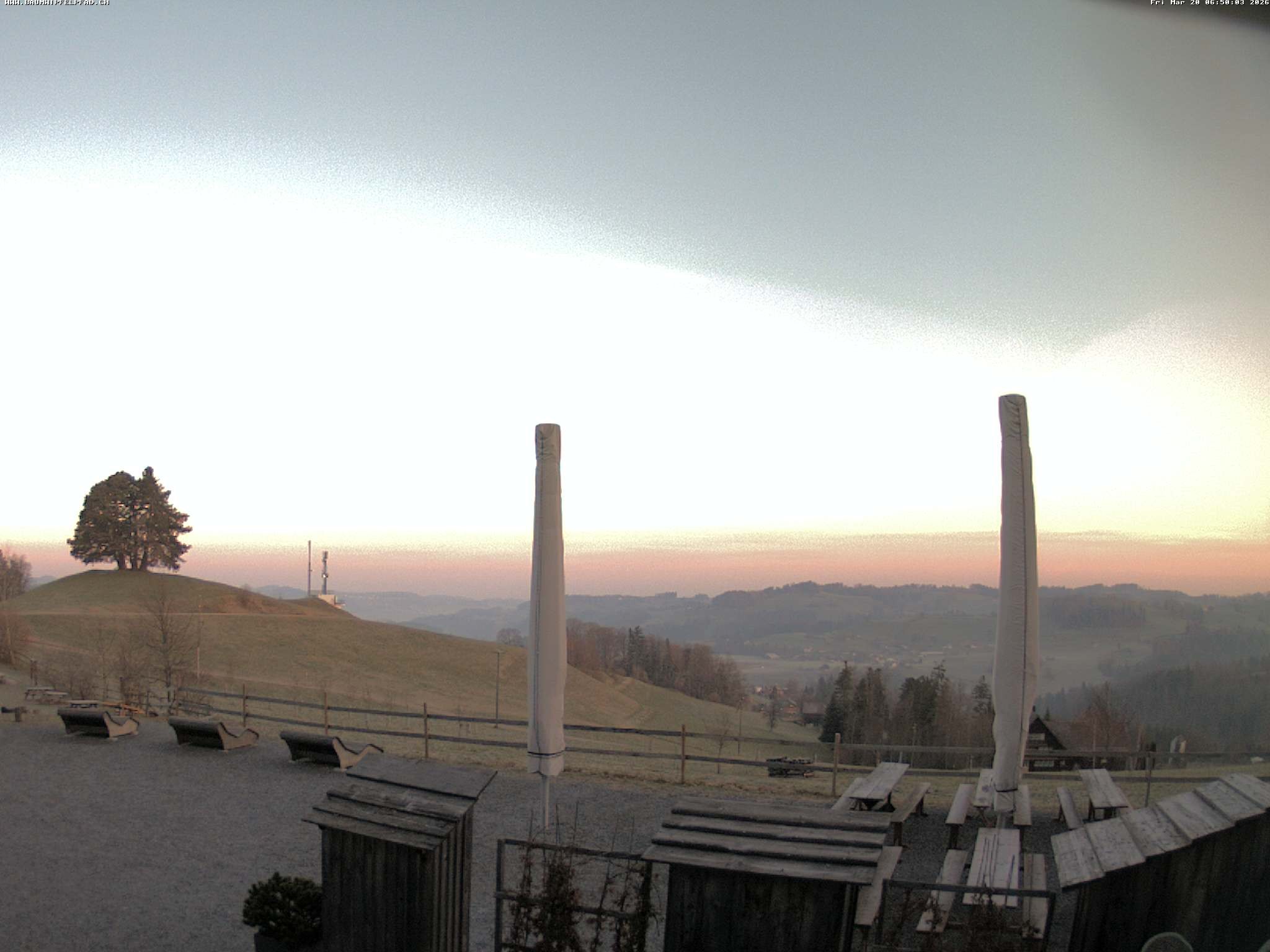 Archiv Foto Webcam Baumwipfelpfad Neckertal