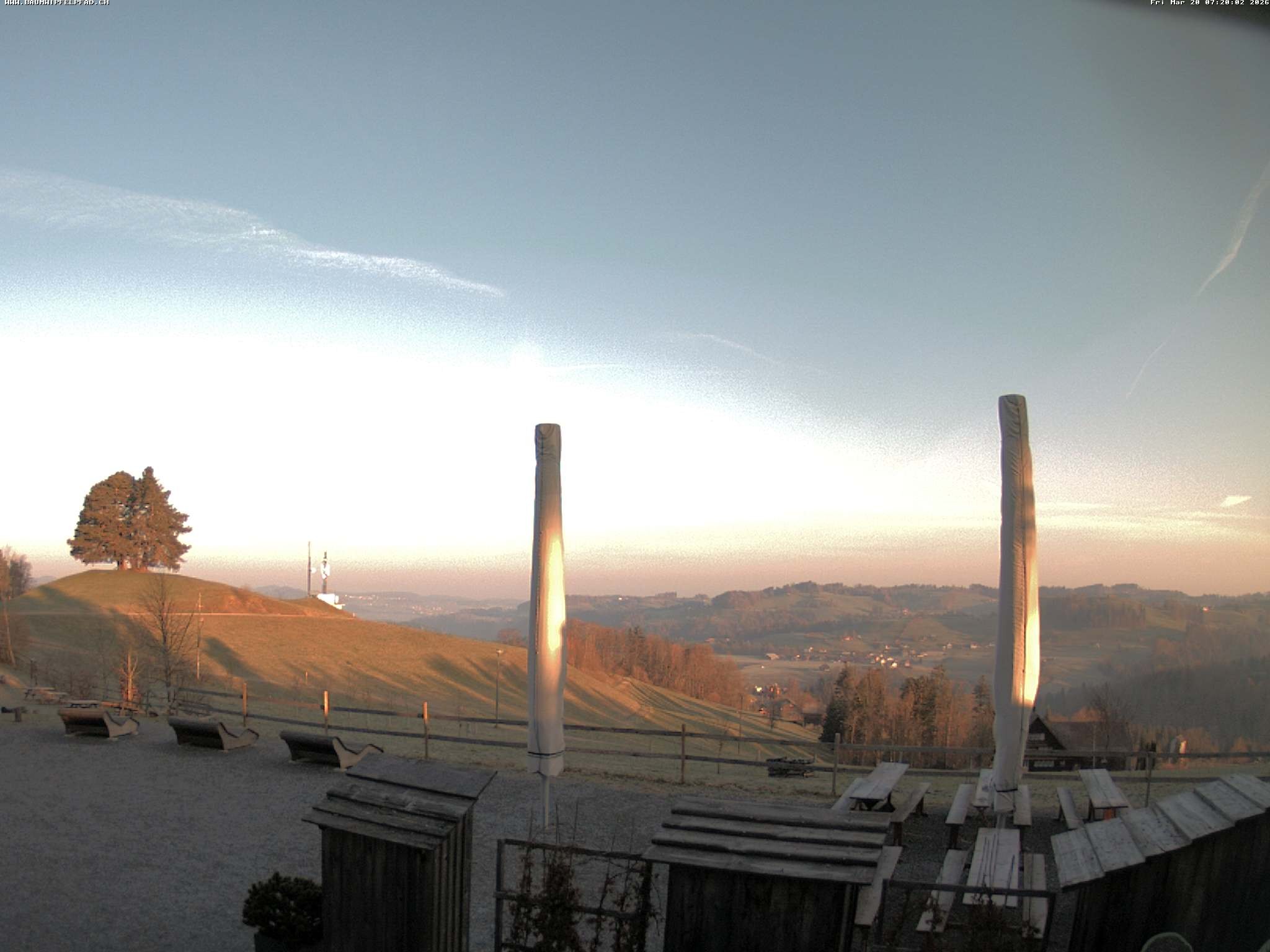 Archiv Foto Webcam Baumwipfelpfad Neckertal