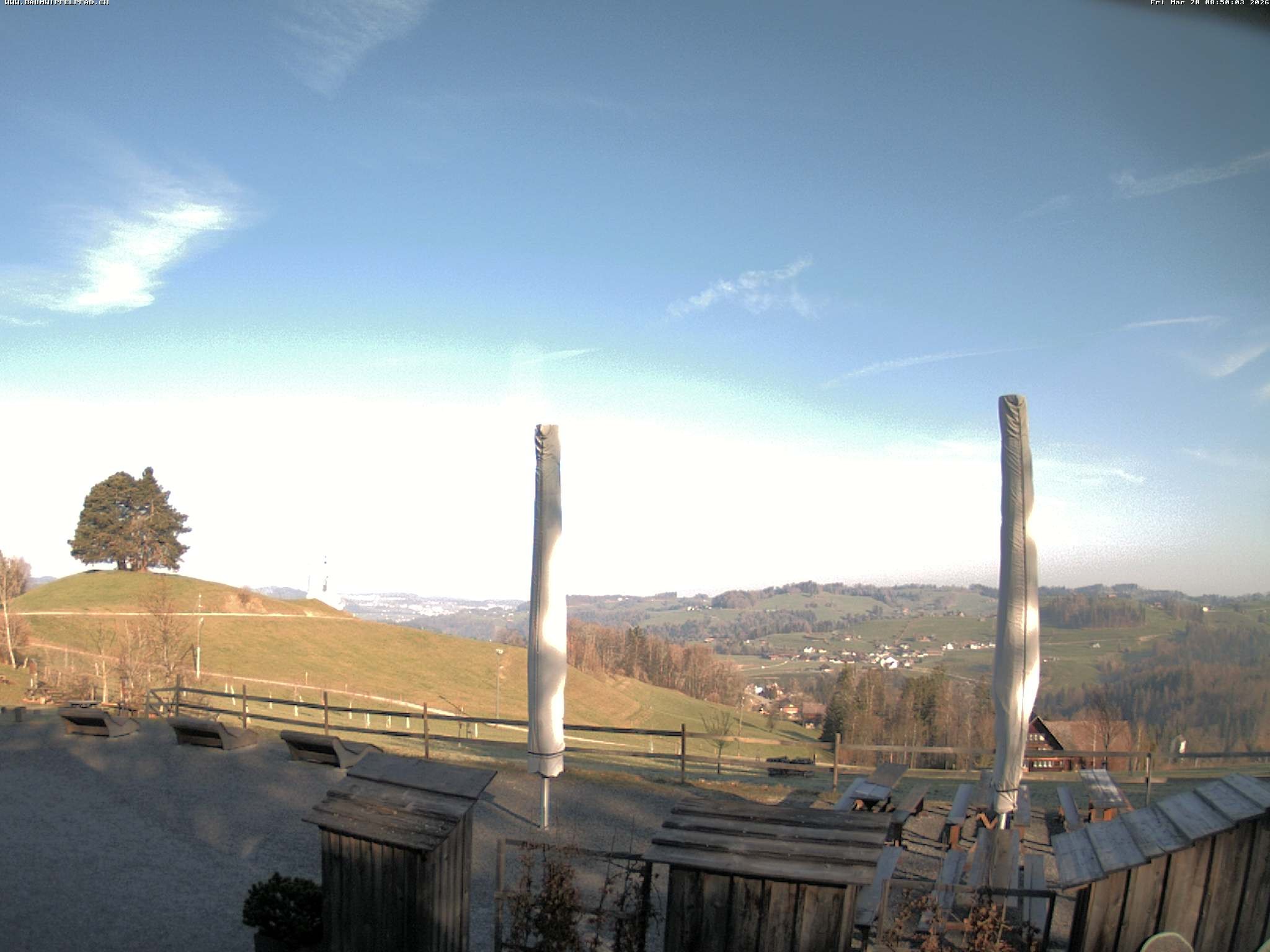 Archiv Foto Webcam Baumwipfelpfad Neckertal