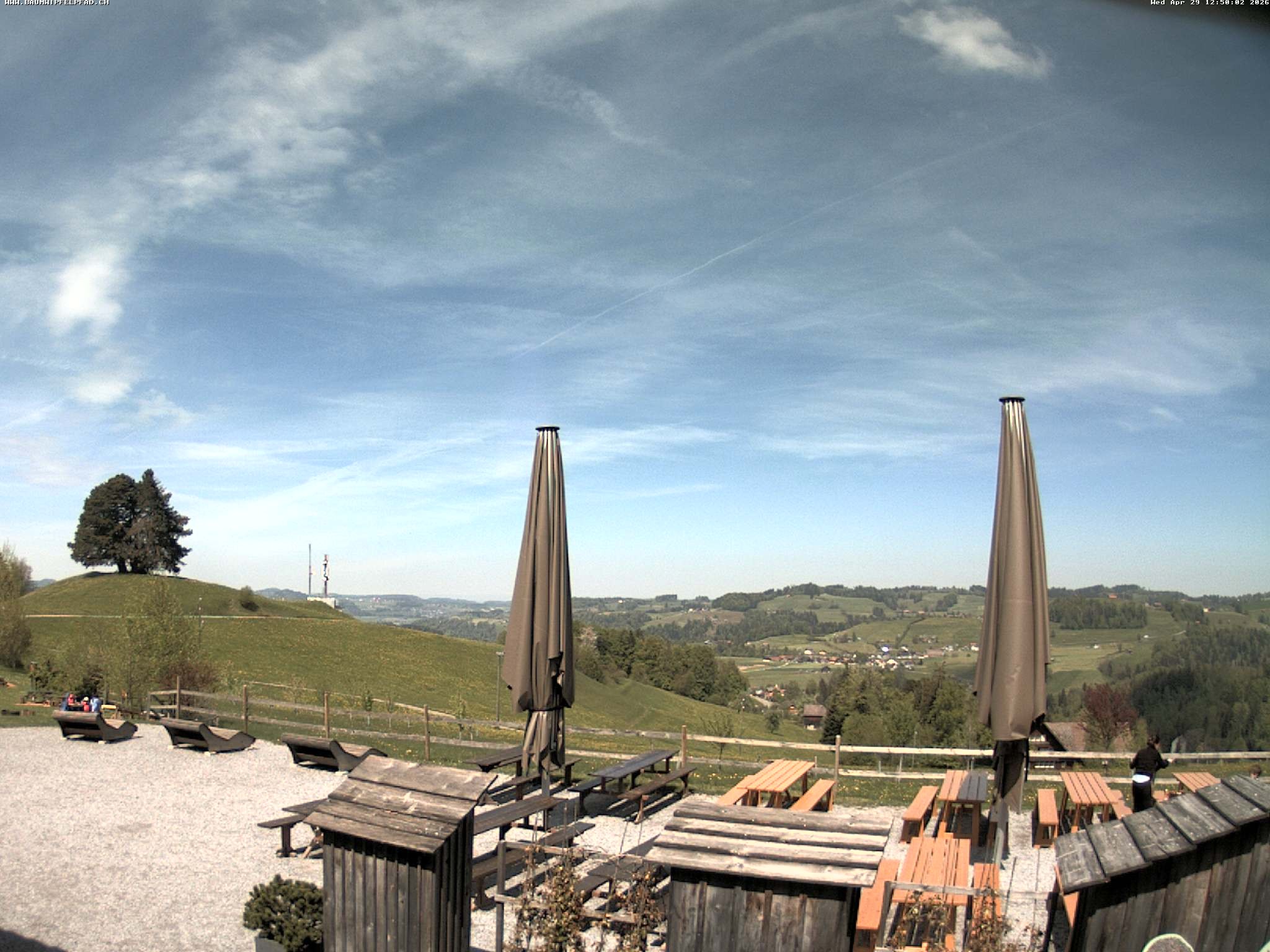 Archiv Foto Webcam Baumwipfelpfad Neckertal