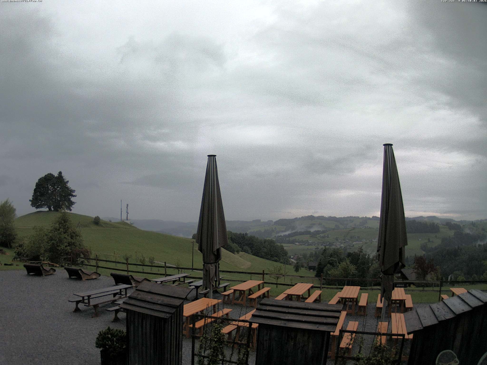 Archiv Foto Webcam Baumwipfelpfad Neckertal