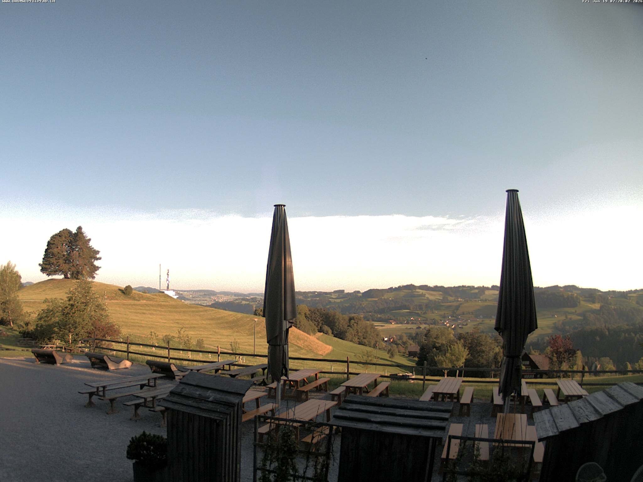 Archiv Foto Webcam Baumwipfelpfad Neckertal
