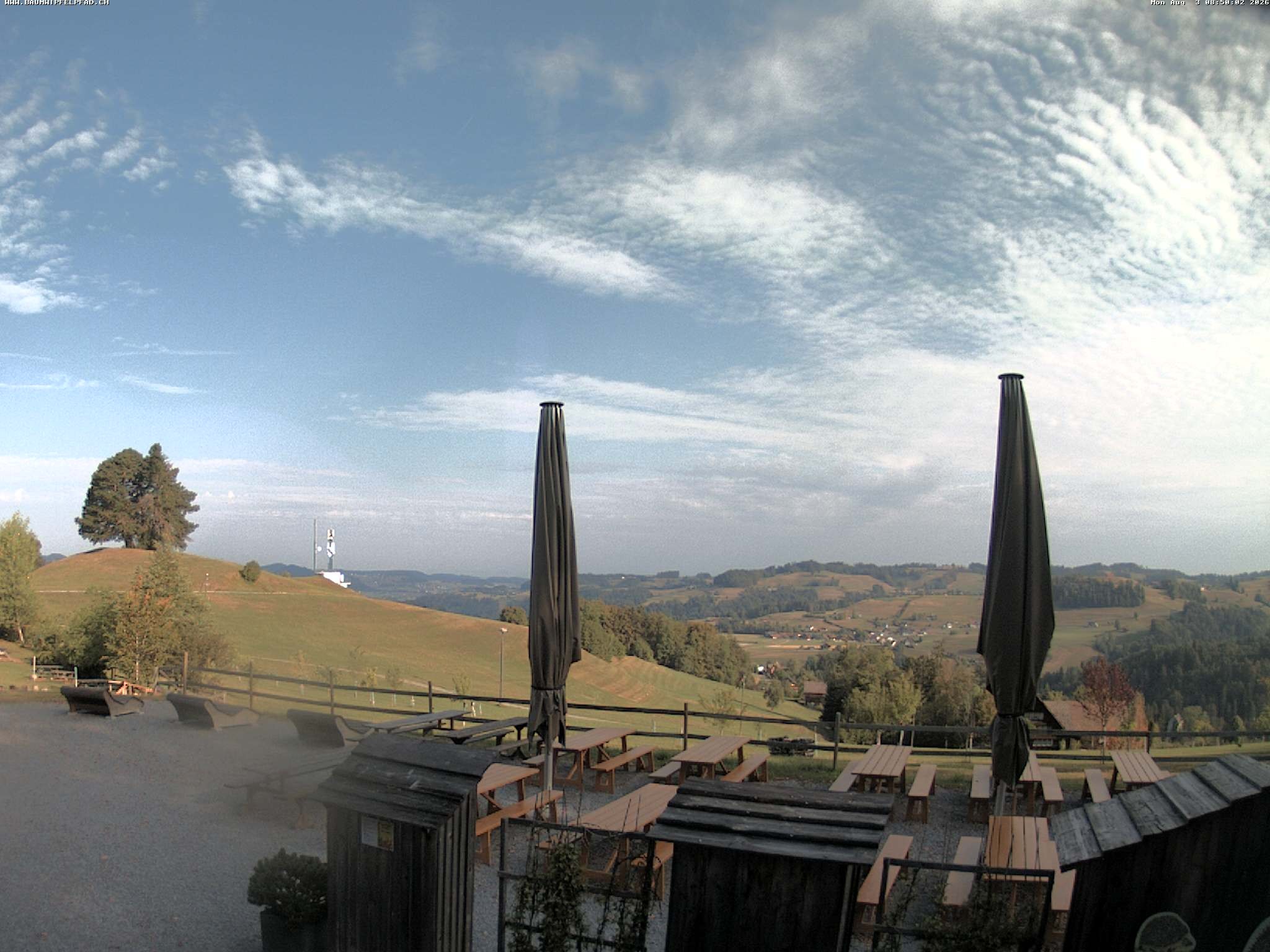 Archiv Foto Webcam Baumwipfelpfad Neckertal