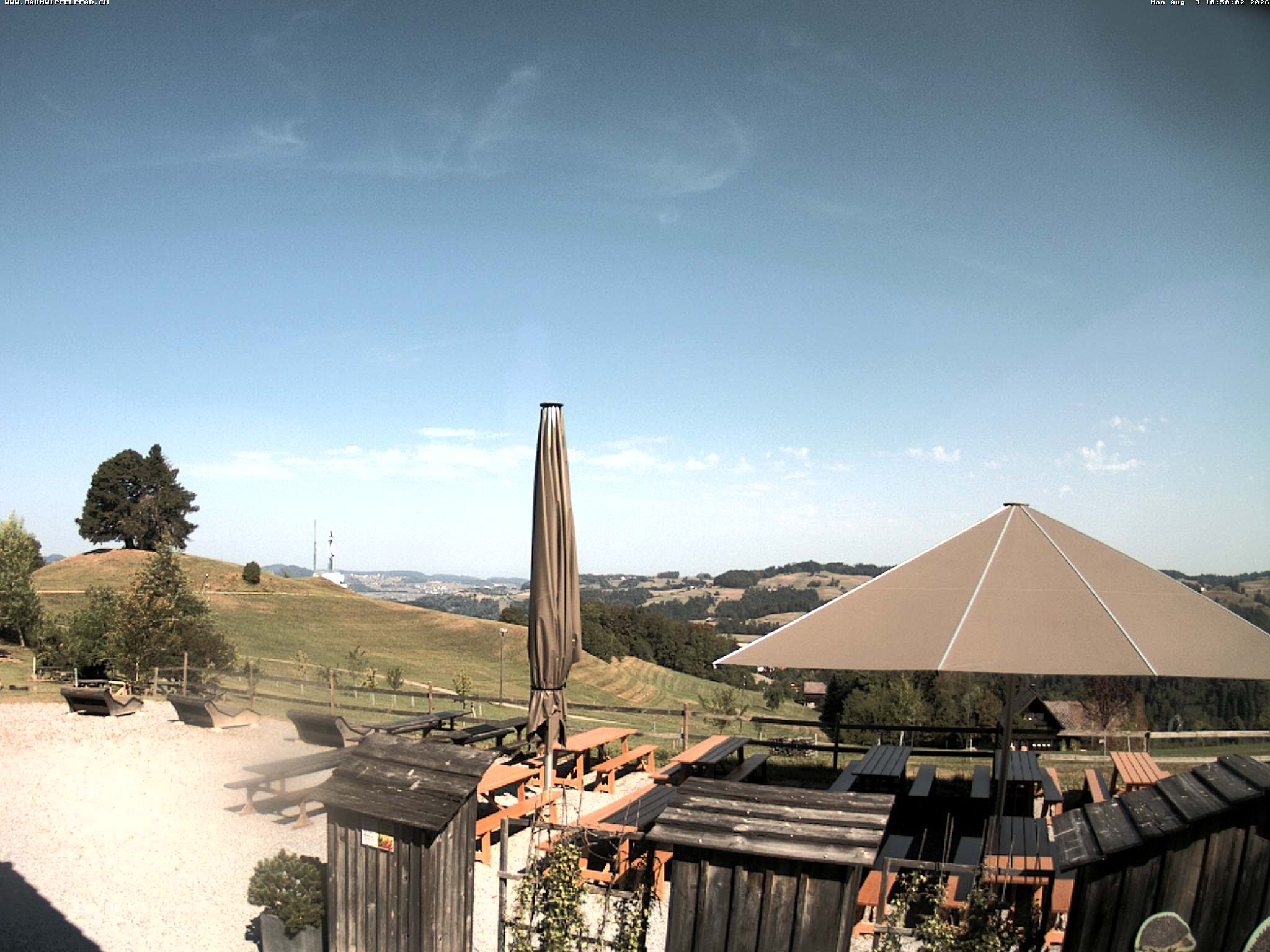 Archiv Foto Webcam Baumwipfelpfad Neckertal