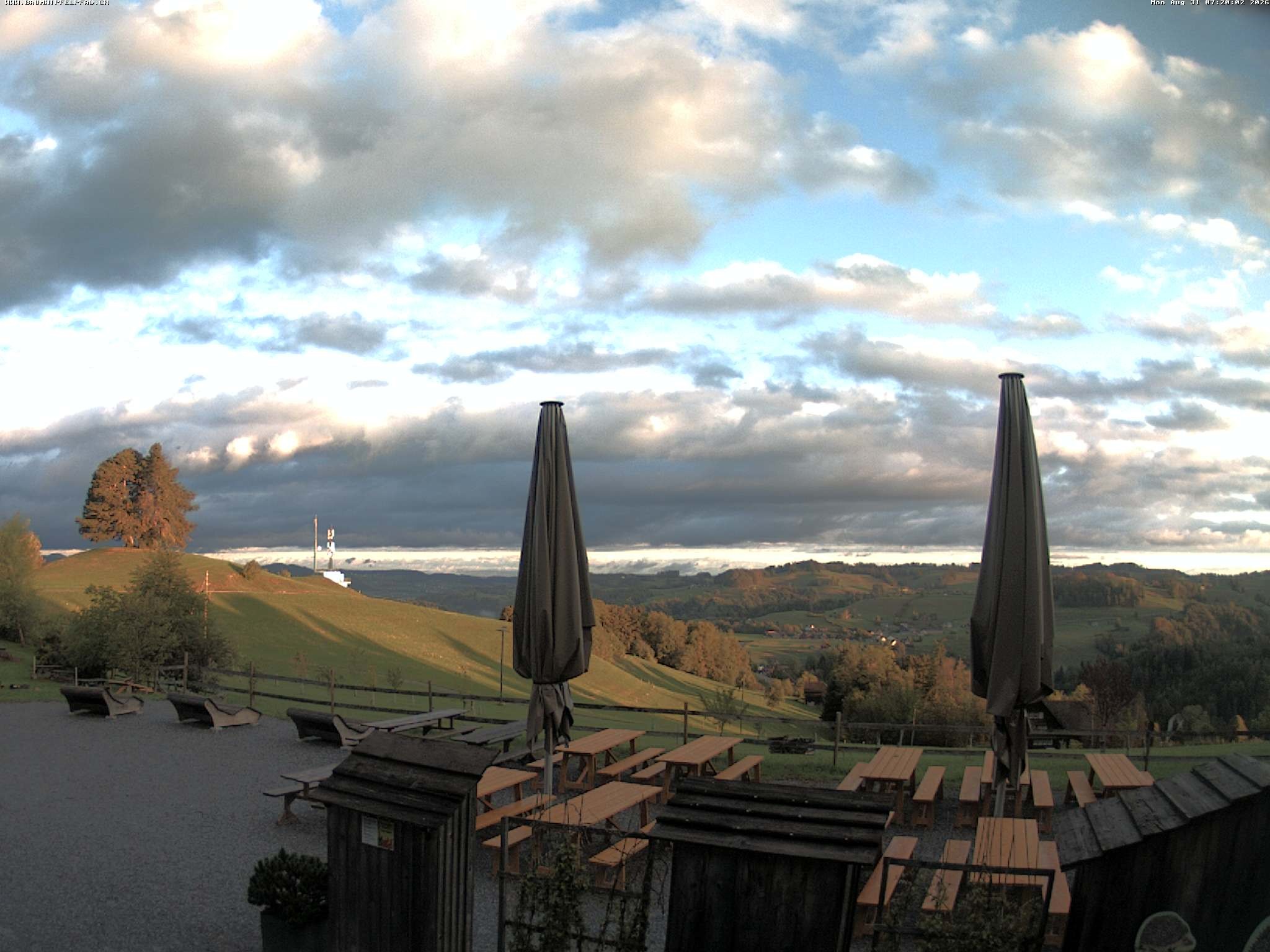 Archiv Foto Webcam Baumwipfelpfad Neckertal