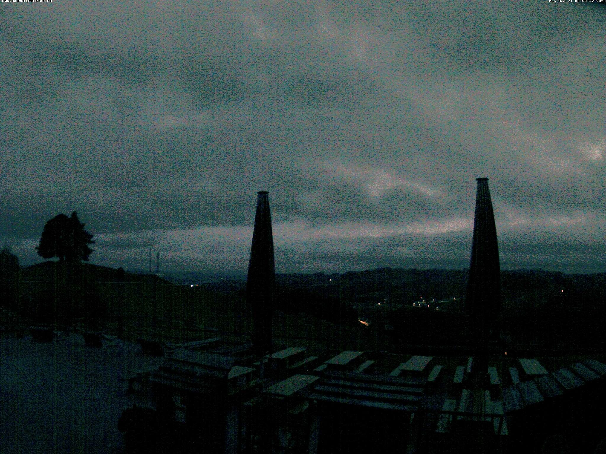 Archiv Foto Webcam Baumwipfelpfad Neckertal
