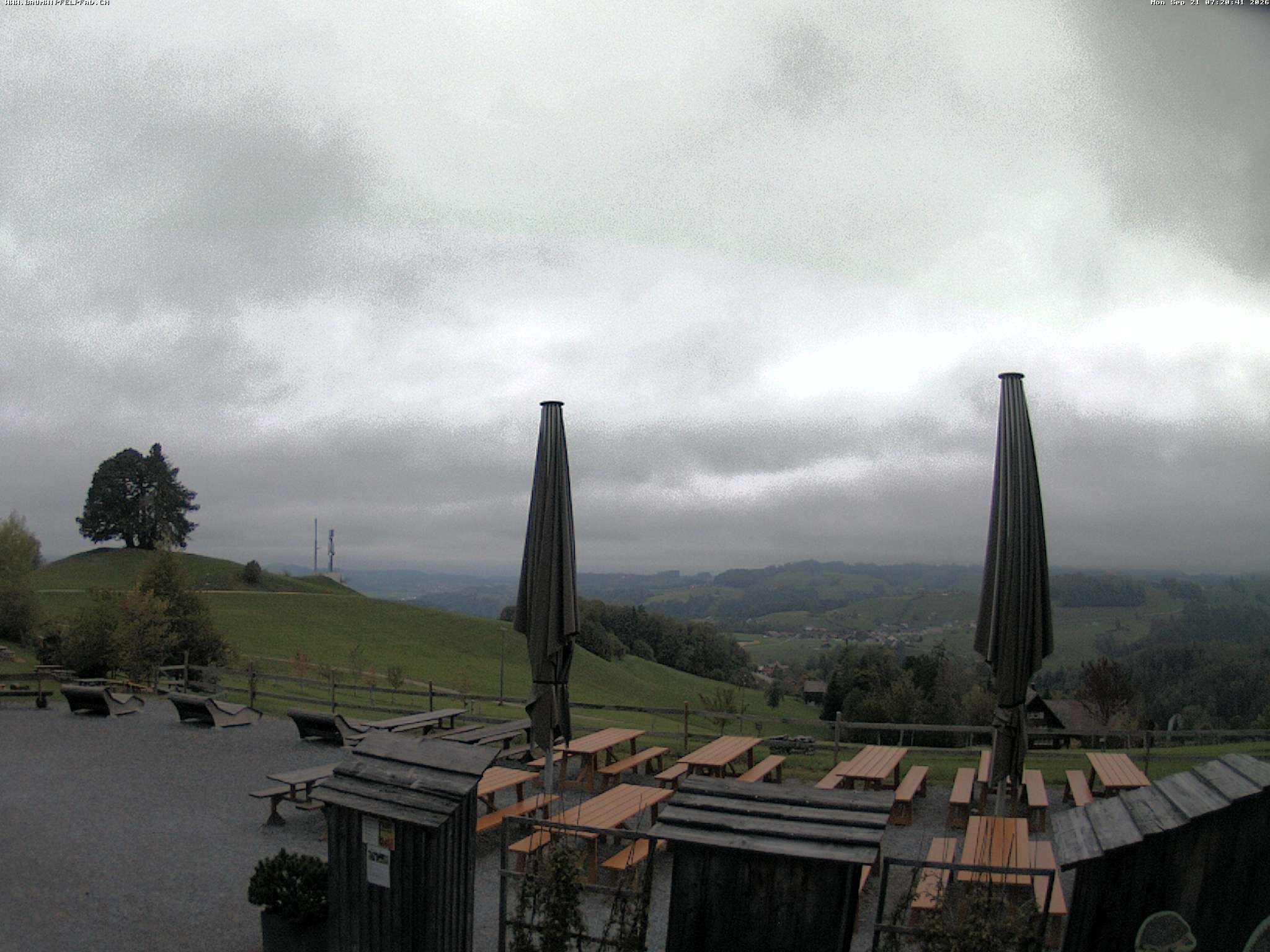 Archiv Foto Webcam Baumwipfelpfad Neckertal