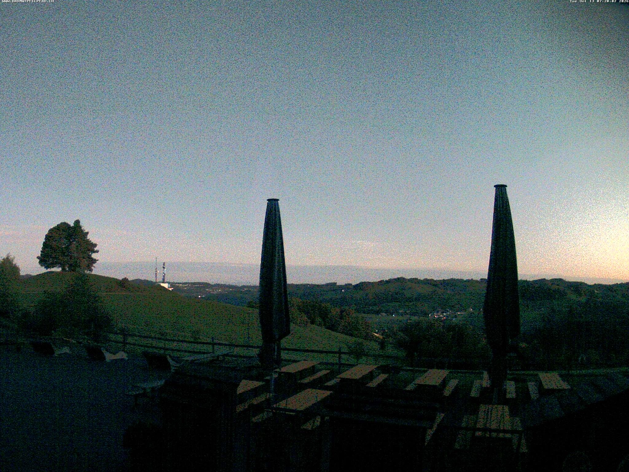 Archiv Foto Webcam Baumwipfelpfad Neckertal