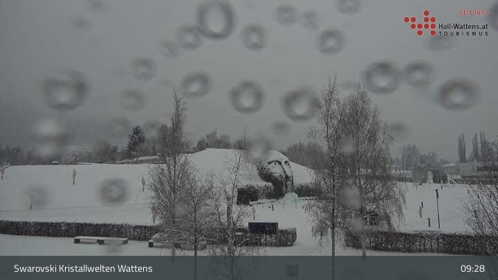 Archived image Webcam Wattens - View Swarovski Crystal Worlds