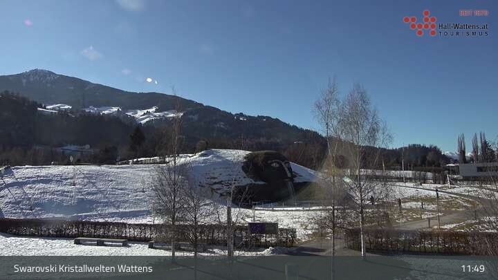 Archiv Foto Wattens: Swarovski Kristallwelten Video-Webcam
