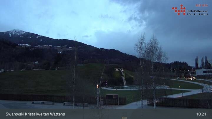 Archived image Webcam Wattens - View Swarovski Crystal Worlds