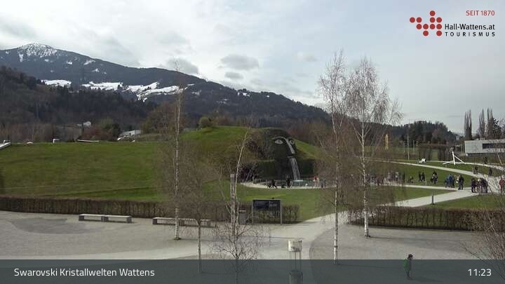 Archiv Foto Wattens: Swarovski Kristallwelten Video-Webcam