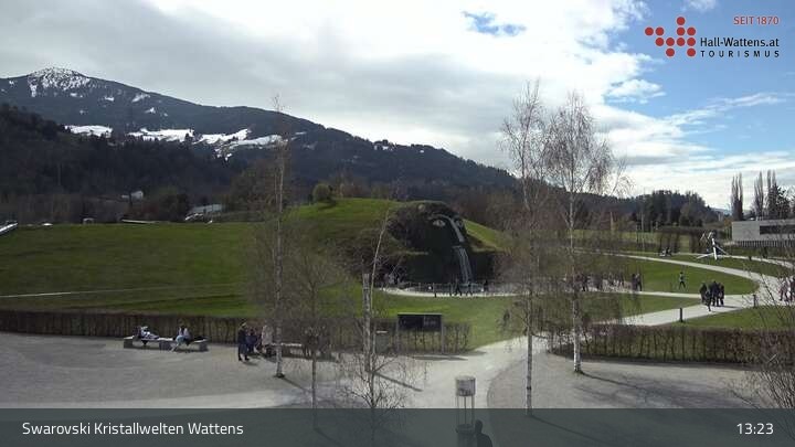 Archiv Foto Wattens: Swarovski Kristallwelten Video-Webcam