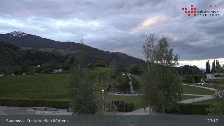 Archived image Webcam Wattens - View Swarovski Crystal Worlds