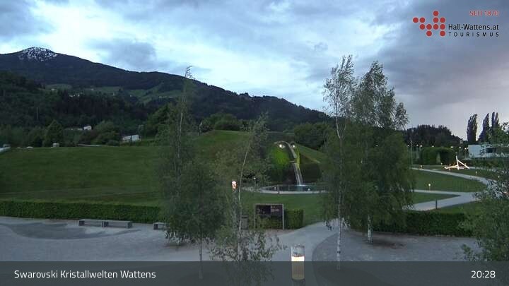 Archiv Foto Wattens: Swarovski Kristallwelten Video-Webcam