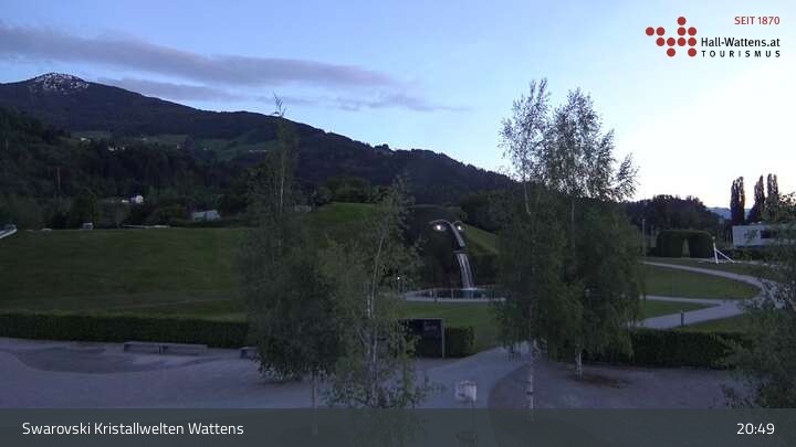Archiv Foto Wattens: Swarovski Kristallwelten Video-Webcam