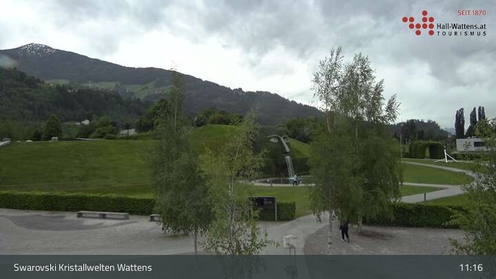 Archiv Foto Wattens: Swarovski Kristallwelten Video-Webcam