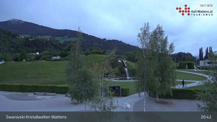 Archived image Webcam Wattens - View Swarovski Crystal Worlds