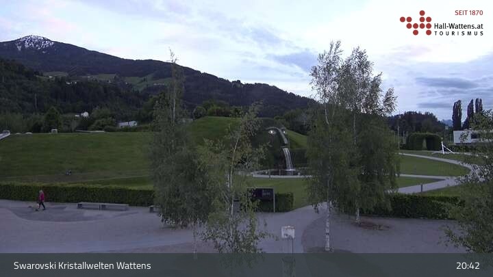 Archived image Webcam Wattens - View Swarovski Crystal Worlds