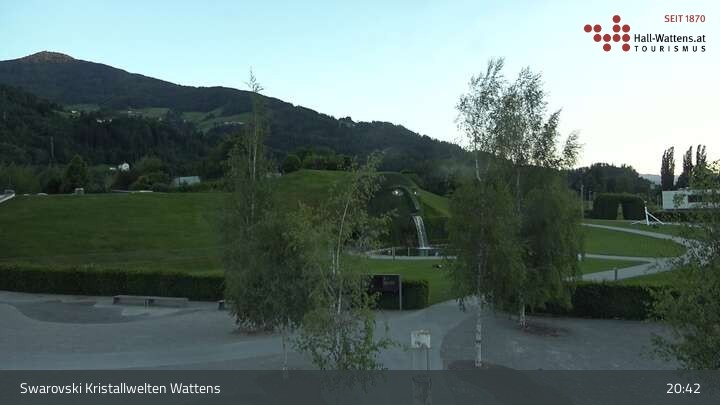 Archiv Foto Wattens: Swarovski Kristallwelten Video-Webcam