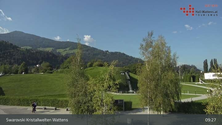 Archived image Webcam Wattens - View Swarovski Crystal Worlds