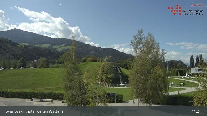 Archiv Foto Wattens: Swarovski Kristallwelten Video-Webcam
