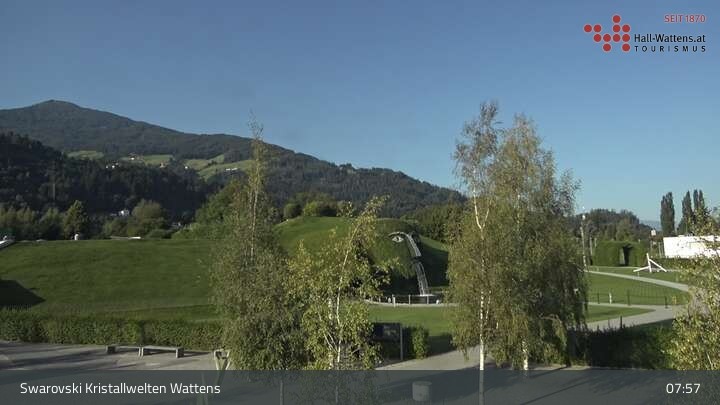 Archiv Foto Wattens: Swarovski Kristallwelten Video-Webcam