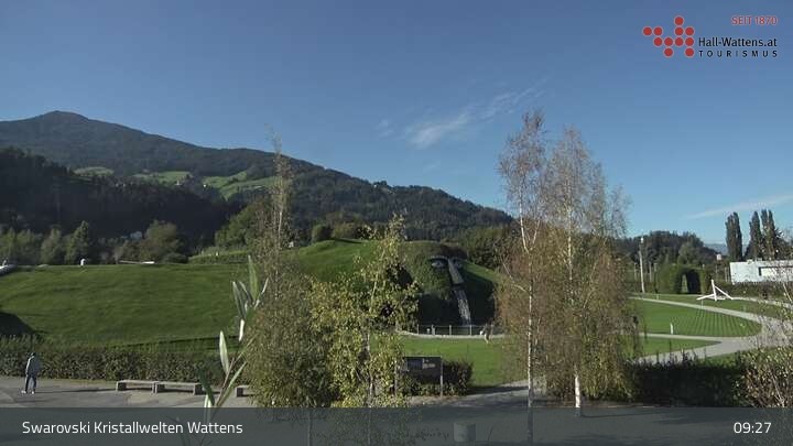 Archiv Foto Wattens: Swarovski Kristallwelten Video-Webcam