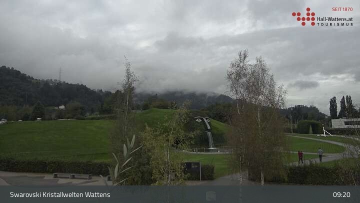 Archived image Webcam Wattens - View Swarovski Crystal Worlds