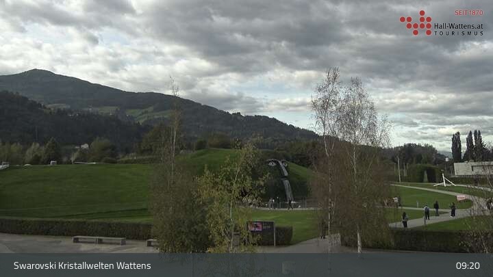 Archived image Webcam Wattens - View Swarovski Crystal Worlds