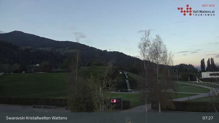 Archived image Webcam Wattens - View Swarovski Crystal Worlds