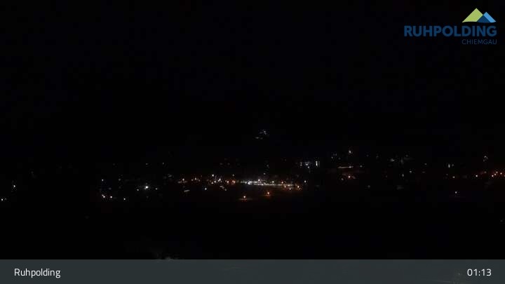 Archiv Foto Webcam Panorama Ruhpolding: Ort und Berge