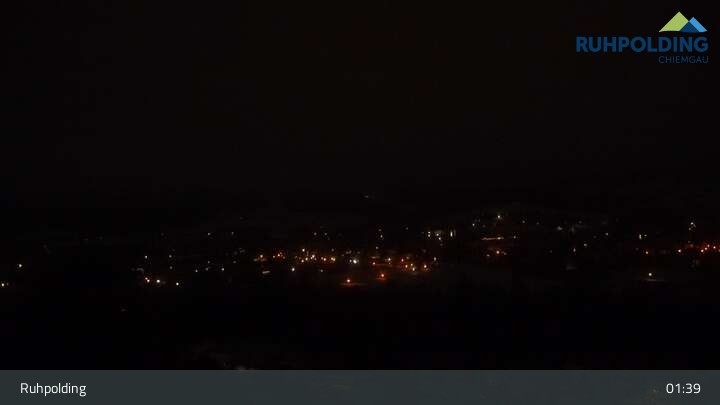 Archiv Foto Webcam Panorama Ruhpolding: Ort und Berge