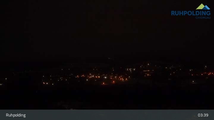 Archiv Foto Webcam Panorama Ruhpolding: Ort und Berge