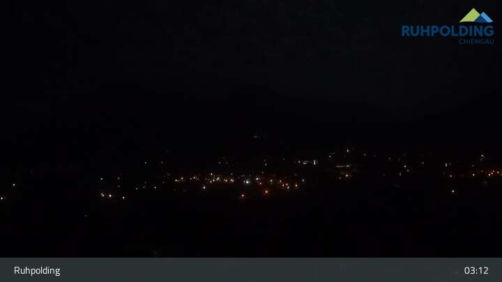 Archiv Foto Webcam Panorama Ruhpolding: Ort und Berge