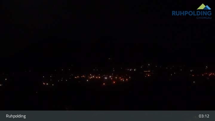 Archiv Foto Webcam Panorama Ruhpolding: Ort und Berge